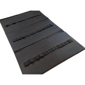 Trifold Case Artist Makeup Crochet Brushes Tools Pencils Paint Storage Organizer